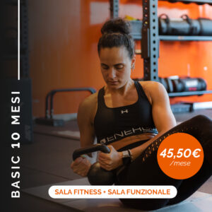 Basic Fitness 10 mesi _ edizione limitata_ € 45,50 al mese